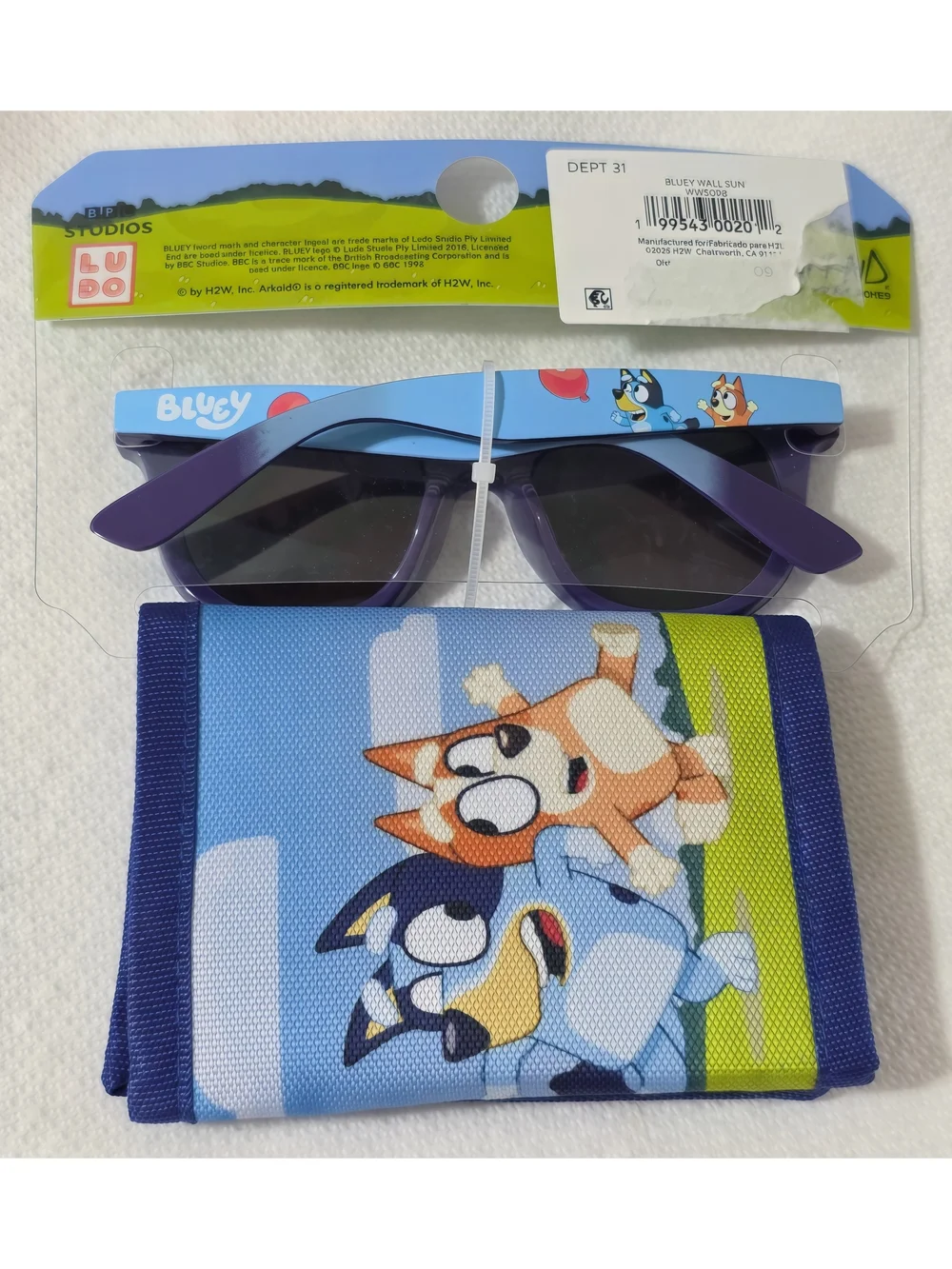 Kids' Bluey Sunglasses and Wallet Set